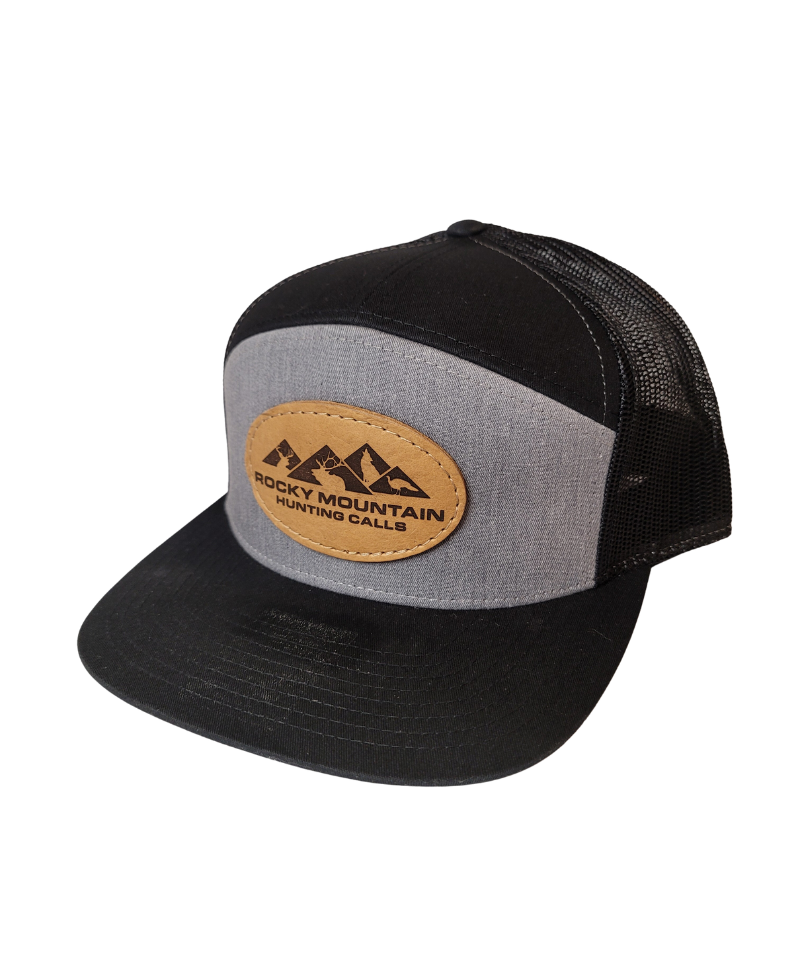 Grey/Black Leather Patch 7 Panel Richardson 168