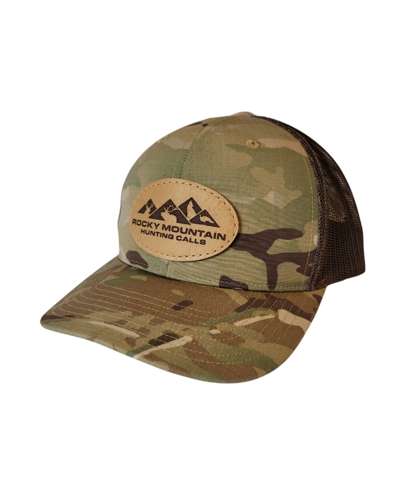 Multi-Cam Camo Leather Patch Richardson 862